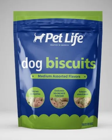 6/4 Lb Sunshine Mills Pet Life Medium Assorted Biscuits - Dog/Cat Supplements